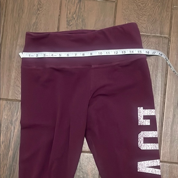 PINK Victoria's Secret Leggings - Burgundy - Picture 2 of 7